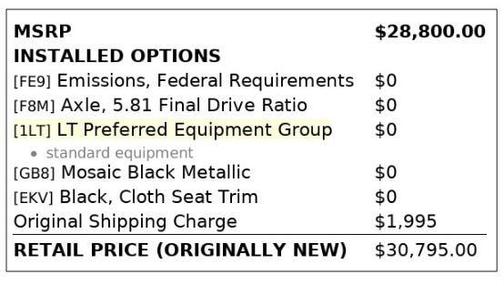 Mosaic Black Metallic 2026 Chevrolet Equinox LT