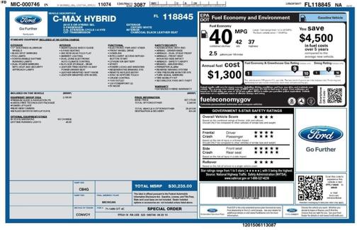 2015 Ford C-Max Hybrid SEL