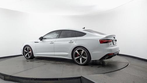 Glacier White Metallic 2023 Audi A5 Sportback S line Premium Plus