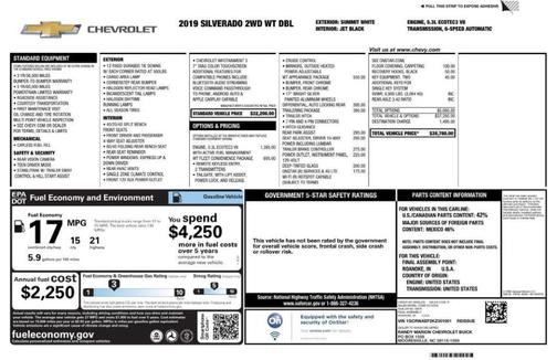 2019 Chevrolet Silverado 1500 WT