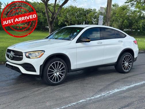 Polar White 2022 Mercedes-Benz GLC 300 4MATIC Coupe