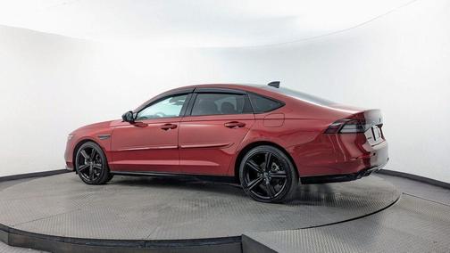 Radiant Red Metallic 2024 Honda Accord Hybrid Sport-L