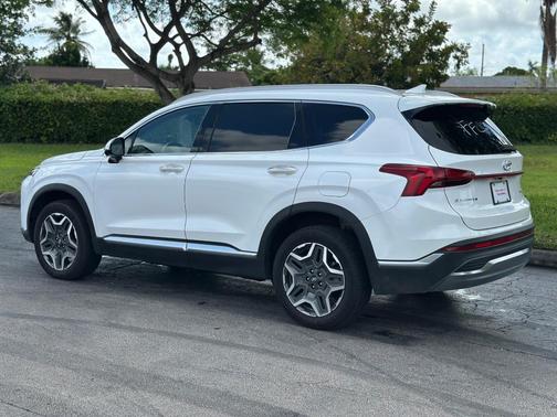 Serenity White Pearl 2023 Hyundai Santa Fe Plug-In Hybrid Limited