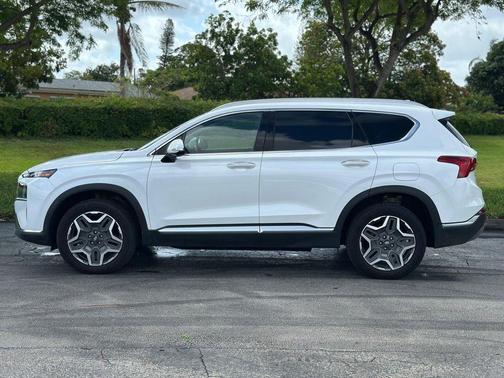 Serenity White Pearl 2023 Hyundai Santa Fe Plug-In Hybrid Limited