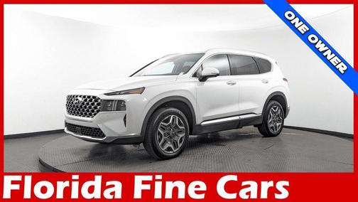 Serenity White Pearl 2023 Hyundai Santa Fe Plug-In Hybrid Limited