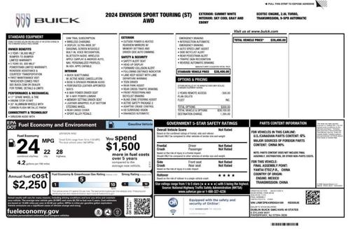 2024 Buick Envision Sport Touring
