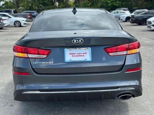 Gray 2020 Kia Optima LX