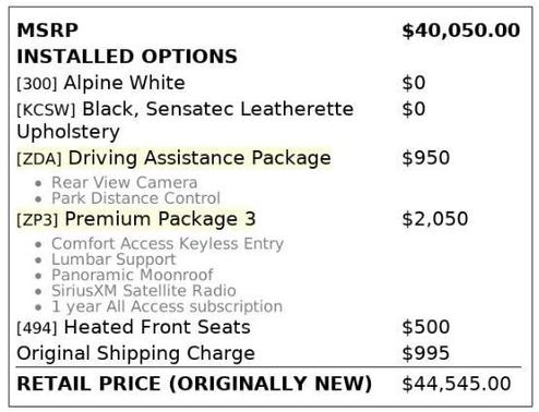 2017 BMW X3 sDrive28i