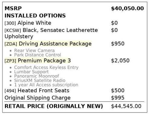 2017 BMW X3 sDrive28i