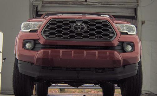 Barcelona Red Metallic 2022 Toyota Tacoma TRD Sport