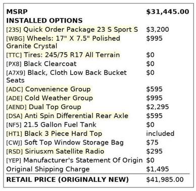 2018 Jeep Wrangler Unlimited Sport