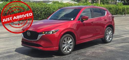 Soul Red Crystal Metallic 2023 Mazda CX-5 Signature