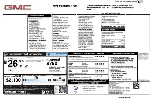 2024 GMC Terrain SLE