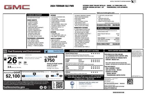 2024 GMC Terrain SLE