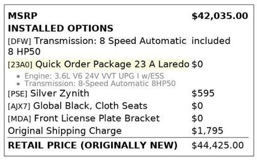 2023 Jeep Grand Cherokee Laredo