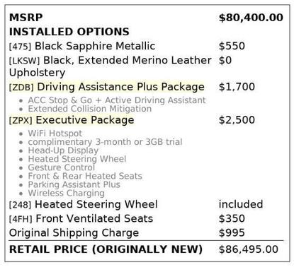 2020 BMW X4 M Competition