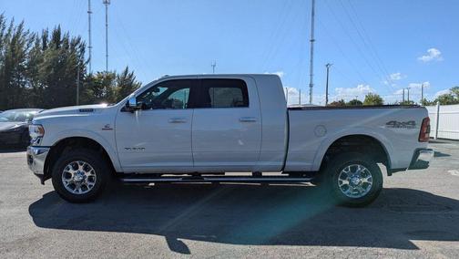 Pearl White 2022 RAM 2500 Laramie