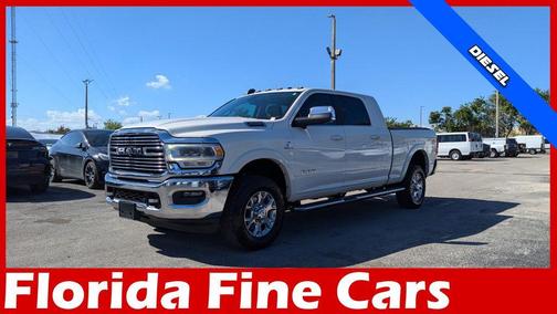 Pearl White 2022 RAM 2500 Laramie