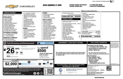 2025 Chevrolet Equinox LT