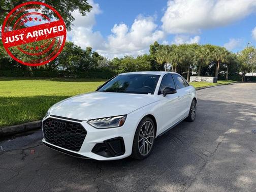 Ibis White 2023 Audi S4 3.0T Premium Plus