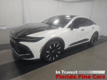 White 2024 Toyota Crown Platinum