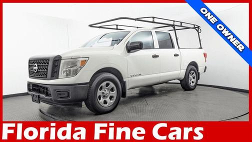 Glacier White 2017 Nissan Titan S