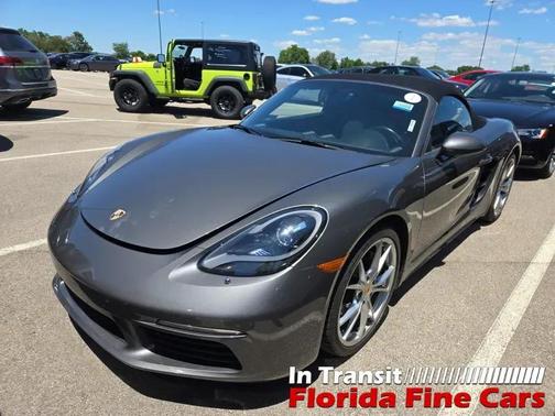 Agate Gray Metallic 2018 Porsche 718 Boxster Base