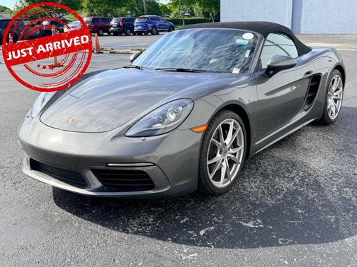 Agate Gray Metallic 2018 Porsche 718 Boxster Base