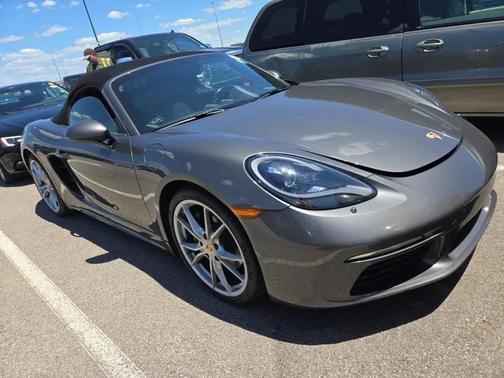Agate Gray Metallic 2018 Porsche 718 Boxster Base
