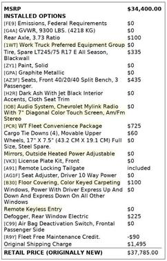 2018 Chevrolet Silverado 2500 WT