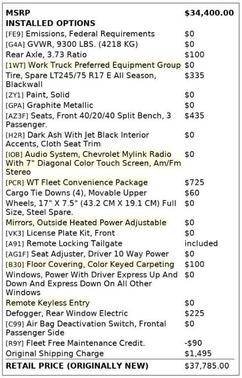 2018 Chevrolet Silverado 2500 WT