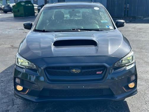 Dark Gray Metallic 2017 Subaru WRX STI Limited w/ Lip