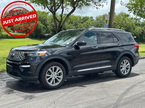 Agate Black Metallic 2022 Ford Explorer Limited