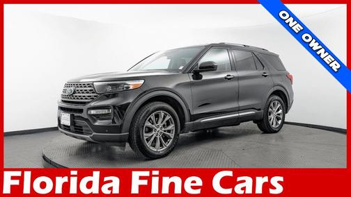 Agate Black Metallic 2022 Ford Explorer Limited