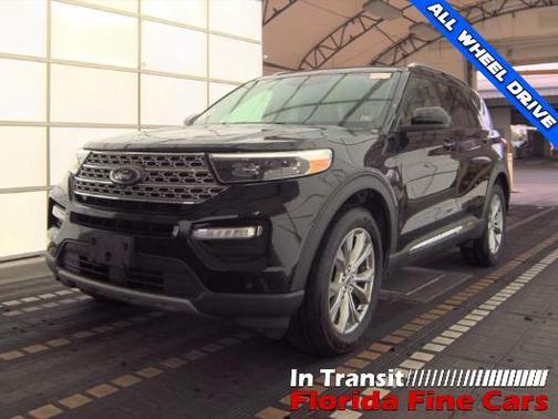 Agate Black Metallic 2022 Ford Explorer Limited