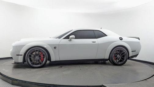 White Knuckle Clearcoat 2018 Dodge Challenger SRT Hellcat