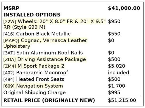 2019 BMW X3 sDrive30i