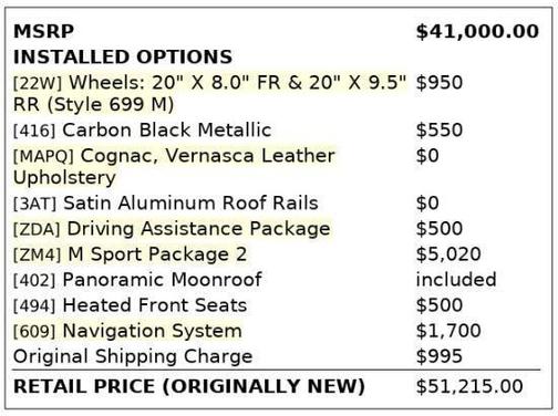 2019 BMW X3 sDrive30i