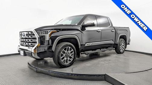 Midnight Black Metallic 2024 Toyota Tundra Hybrid 1794 Edition