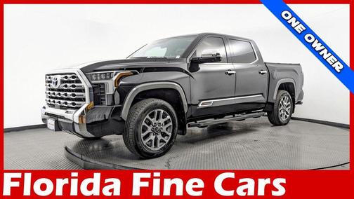 Midnight Black Metallic 2024 Toyota Tundra Hybrid 1794 Edition