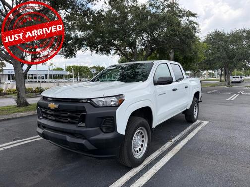 Summit White 2023 Chevrolet Colorado WT
