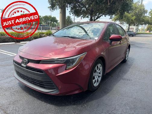 Red 2024 Toyota Corolla LE