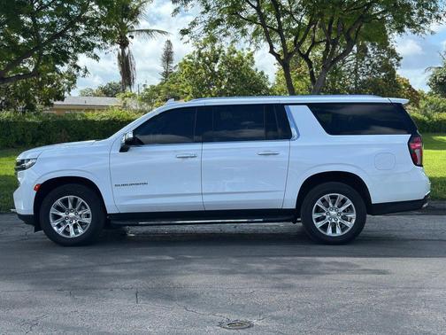 Summit White 2023 Chevrolet Suburban Premier