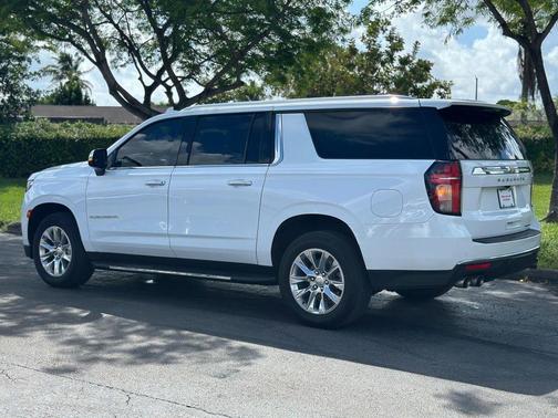 Summit White 2023 Chevrolet Suburban Premier