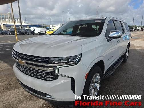 Summit White 2023 Chevrolet Suburban Premier