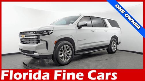 Summit White 2023 Chevrolet Suburban Premier