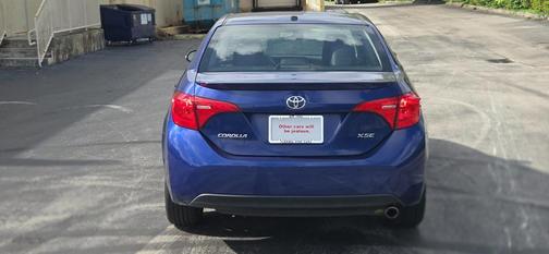Blue 2018 Toyota Corolla XSE