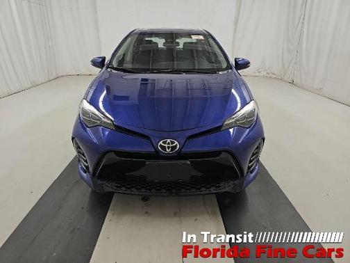 Blue 2018 Toyota Corolla XSE