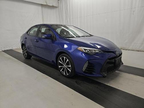 Blue 2018 Toyota Corolla XSE