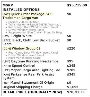 2021 RAM ProMaster City Tradesman